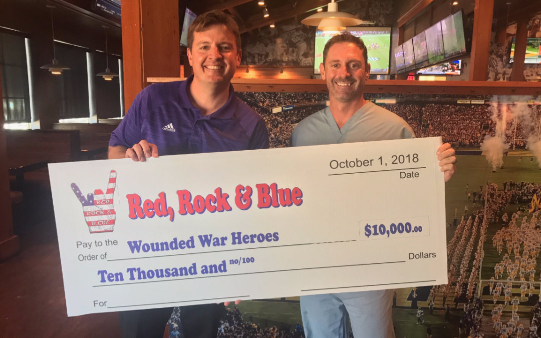 Red Rock & Blue Donate $10,000 to WWH